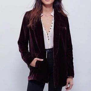 Yesterday’s Muse Velvet Free people jacket